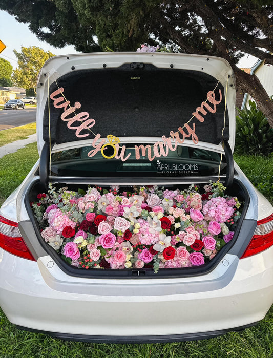 Surprised Flowers Car Trunk 01